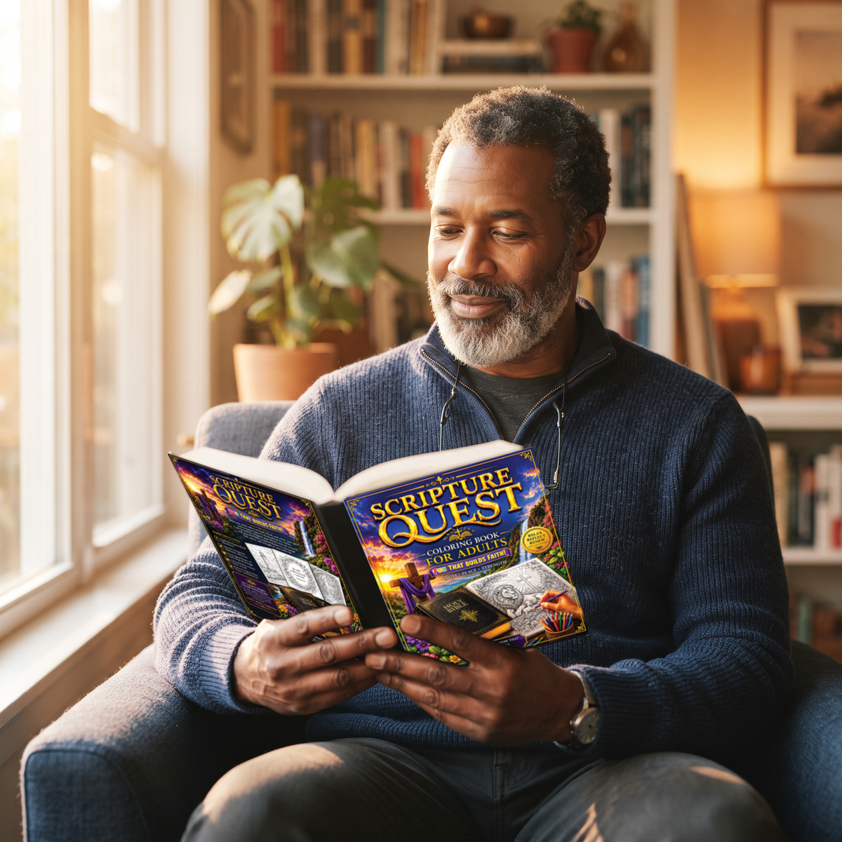 Scripture Quest Adult Coloring Book